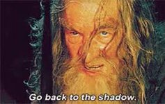 Go Back Shadow GIF - Go Back Shadow Gandalf - Discover & Share GIFs