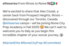 Alex Ciszek Serie A commitment news.png